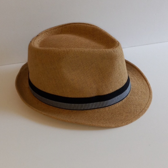 Paper straw Trilby hat - Picture 2 of 8